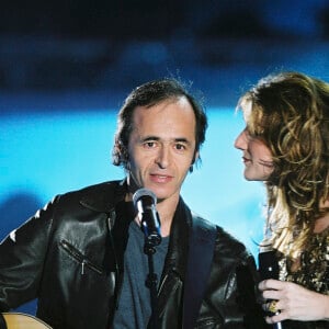 Archives - Le chanteur Jean-Jacques Goldman en présence de Céline Dion. © Patrick Carpentier / Bestimage