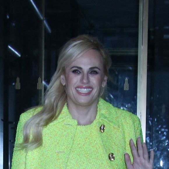 Rebel Wilson se rend sur le plateau de l'émission "Today Show" pour parler de sa nouvelle comédie Netflix "Senior Year" à New York le 6 mai 2022.
