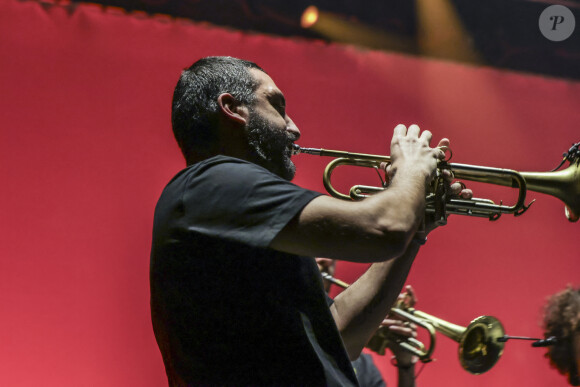 Exclusif - Concert "Toma: Trumpets of Michel Ange" de Ibrahim Maalouf au Grand Rex à Paris le 17 avril 2024. © Jack Tribeca / Christophe Clovis / Bestimage