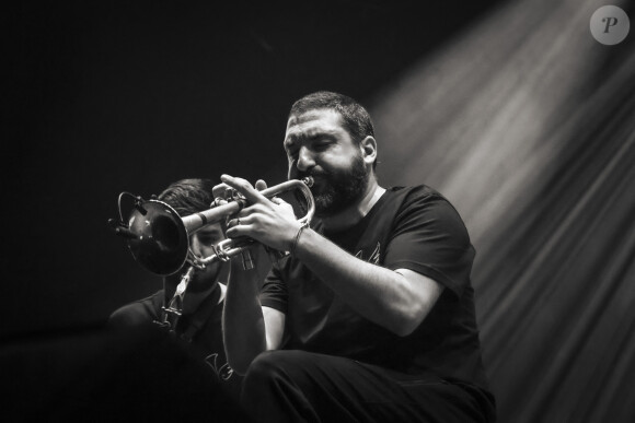 Exclusif - Concert "Toma: Trumpets of Michel Ange" de Ibrahim Maalouf au Grand Rex à Paris le 17 avril 2024. © Jack Tribeca / Christophe Clovis / Bestimage 