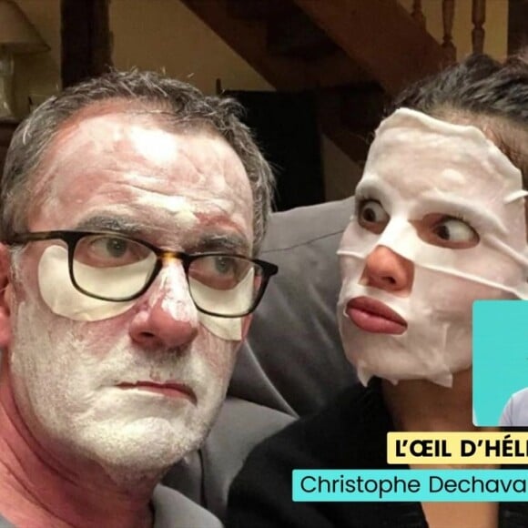 Des photos personnelles de Christophe Dechavanne ont été dévoilées à l'antenne
Christophe Dechavanne invité sur le plateau de "Bonjour" !" sur TF1 le 24 avril 2024.