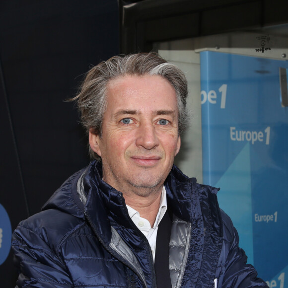 Nicolas Poincaré - Présentation du bus Europe 1 pour la Presidentielle 2017 à Paris le 2 février 2017. Le bus Europe 1 de la présidentielle fera dimanche sa première étape à Lyon et une tournée à travers 40 villes de l’hexagone. © Denis Guignebourg/Bestimage