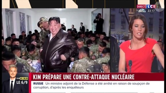 Un débat sur Kim-Jung un a été développé
Emilie Broussouloux sur LCI