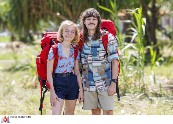 Flavie et Jérémy, candidats de "Pékin Express", sur M6, photo officielle