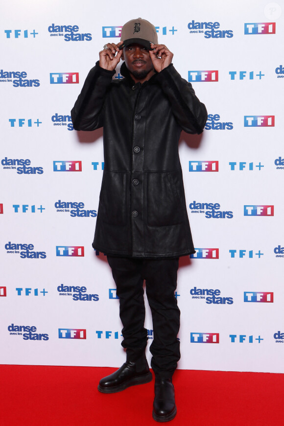 Black M (Black Mesrimes) - Photocall pour le lancement de la nouvelle saison de l'émission "Danse avec les stars 2024 (DALS)" à la Tour TF1 à Boulogne-Billancourt. Le 25 janvier 2024 © Christophe Clovis / Bestimage 