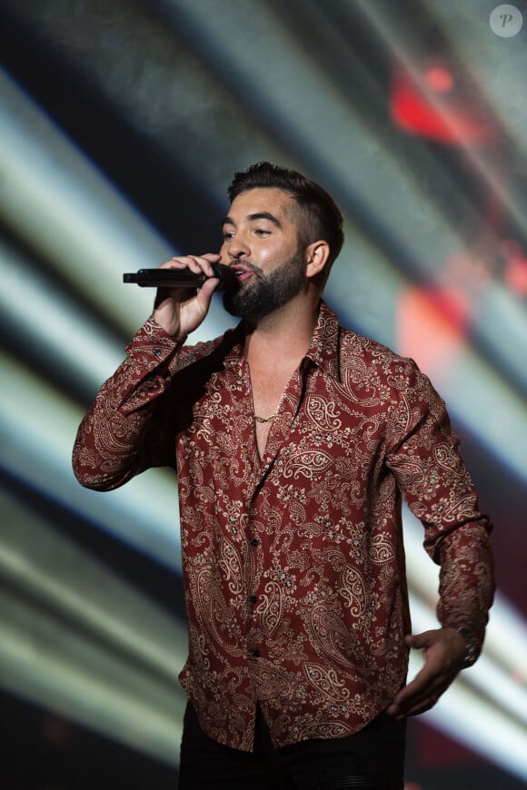 Exclusif - Kendji Girac - 3ème édition de l'émission "Psychodon, Unis face aux maladies psychiques" à l'Olympia à Paris et diffusée sur C8 le 6 octobre 2020.  © Pierre Perusseau / Bestimage 