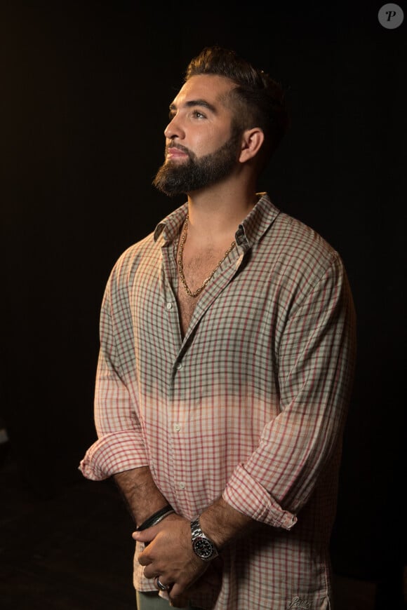 Exclusif - Kendji Girac - Backstage de l'enregistrement de l'émission "La Chanson secrète 7 " à la Scène musicale à Paris, qui sera diffusée le 15 janvier 2021 sur TF1.  © Gaffiot-Moreau / Bestimage 