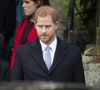 Ce n'est un secret pour personne, le prince Harry ne s'entend plus vraiment avec l'ensemble de la Firme. 
Le prince Harry, duc de Sussex, Meghan Markle, duchesse de Sussex - La famille royale assiste à la messe de Noël à Sandringham.