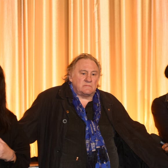 Slony Sow - Gérard Depardieu est à la première du film "The Taste of Small Things" à Berlin le 12 janvier 2023.