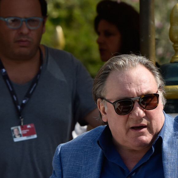 Gérard Depardieu à l'hôtel Excelsior lors du 74ème Festival International du Film de Venise, la Mostra le 6 septembre 2017.