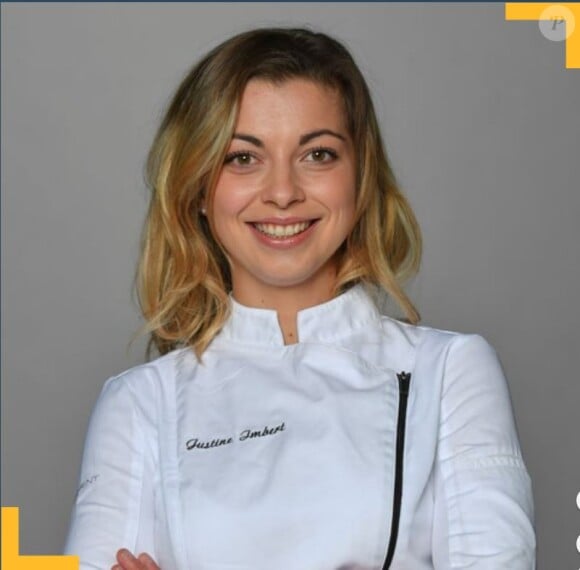 Il s'agit de Justine Imbert, vue en 2018 dans la saison 9.
Justine Imbert candidate de "Top Chef 2018", photo officielle, M6