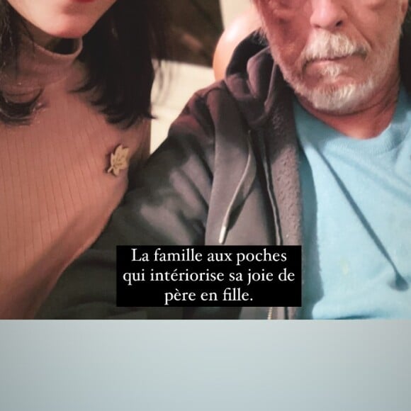 Renaud et son ex-femme, rare apparition pour Noël @ Instagram / Lola Séchan