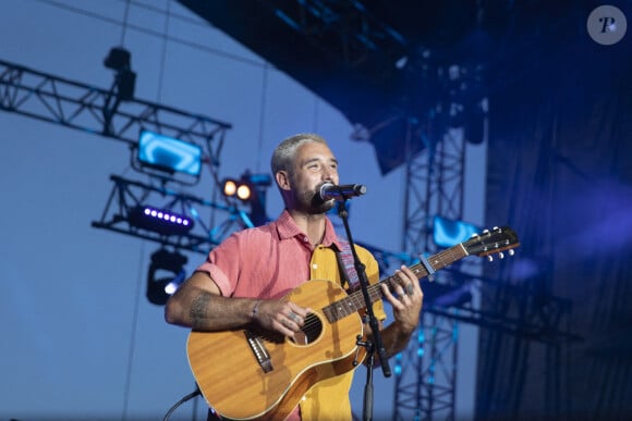 Aujourd'hui, il profite d'un voyage détente au Maroc, près de la piscine.
Jérémy Frerot lors du concert NRJ Music Tour à Toulouse. Le 14 juillet 2022 © Frédéric Maligne / Bestimage 