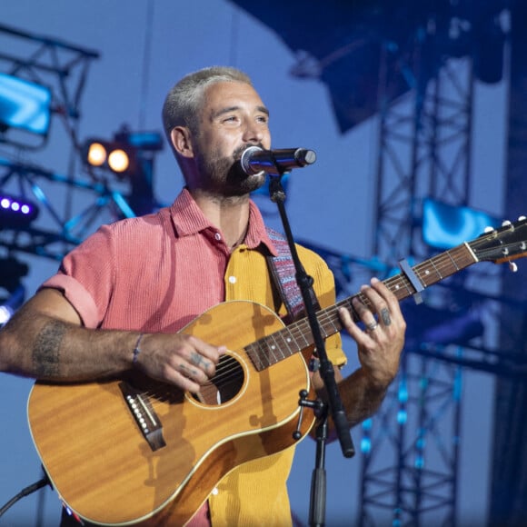 Aujourd'hui, il profite d'un voyage détente au Maroc, près de la piscine.
Jérémy Frerot lors du concert NRJ Music Tour à Toulouse. Le 14 juillet 2022 © Frédéric Maligne / Bestimage 