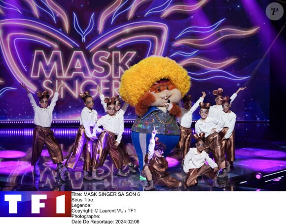 Le Hamster dans "Mask Singer". © Laurent VU / TF1