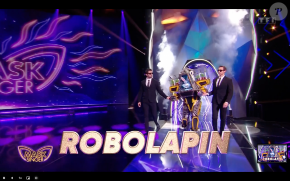 Robolapin, "Mask Singer", TF1.