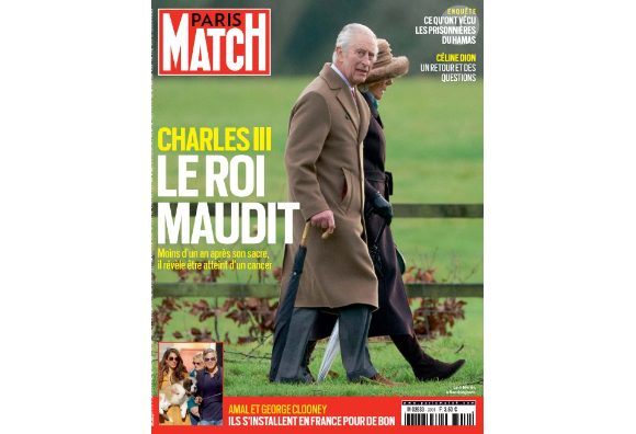 Couverture de "Paris Match" du jeudi 8 février 2024