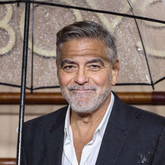George Clooney, première de "The Boys in the Boat" à Londres