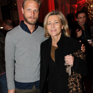 Arnaud Lemaire et Claire Chazal - Archives - 25 ans du magazine TV Mag Paris, le 09/02/2012 Plaza Athenee 