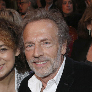 Stéphane Freiss et sa compagne Delphine Horvilleur - 35ème cérémonie des Molières aux Folies Bergère à Paris, France, le 6 Mai 2024. © Bertrand Rindoff / Bestimage