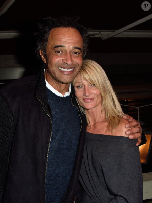 Yannick Noah, Isabelle Camus assistent au gala de l'association Fete Le Mur de Yannick Noah a Paris, France le 9 novembre 2016. Photo by Alban Wyters/ABACAPRESS.COM