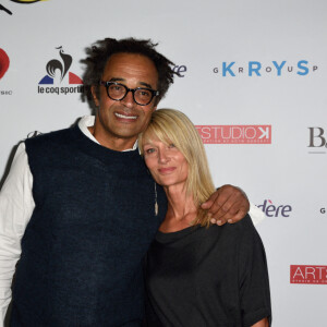 Yannick Noah, Isabelle Camus assistent au gala de l'association Fete Le Mur de Yannick Noah a Paris, France le 9 novembre 2016. Photo by Alban Wyters/ABACAPRESS.COM