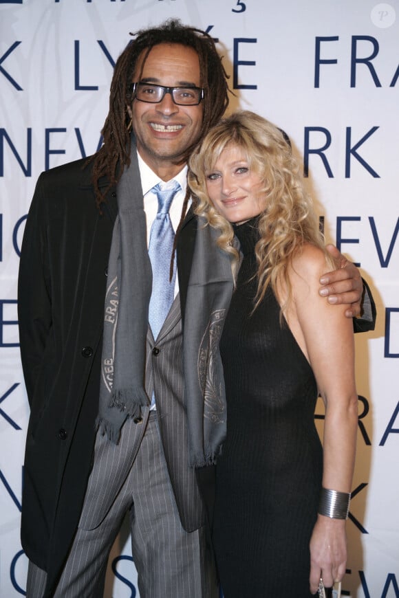 Yannick Noah et Isabelle Camus assistent au 10ème Gala du Lycée Français de New York, qui s'est tenu au 7 World Trade Center à New York City, NY, USA le 6 février 2009. Photo par Aton Pak/ABACAPRESS.COM