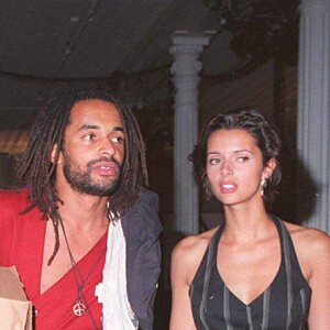 Yannick Noah et sa deuxième femme, Heather.