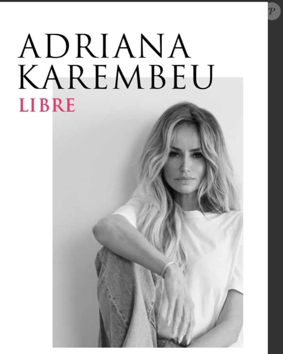 "Libre" d'Adriana Karembeu publié aux éditions Leduc.