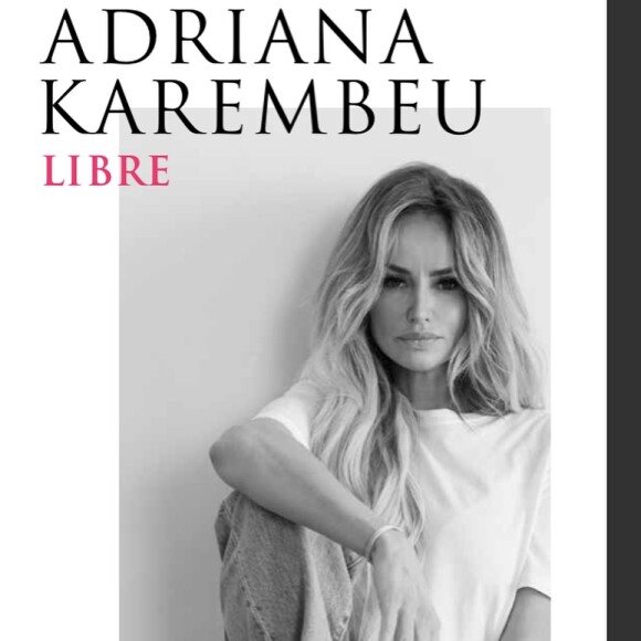 "Libre" d'Adriana Karembeu publié aux éditions Leduc.