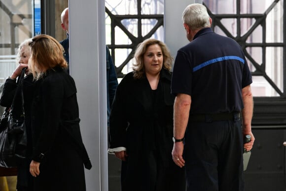 Marilou Berry - Arrivées au procès en diffamation de Coline Berry envers Jeane Manson au tribunal de Lyon. Le 7 mai 2024