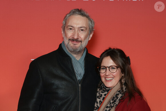 Vincent Desagnat et sa femme Mathilde Vernon assistent à l'avant-première du film 'Dune 2' au Grand Rex le 12 février 2024 à Paris. Photo par Nasser Berzane/ABACAPRESS.COM