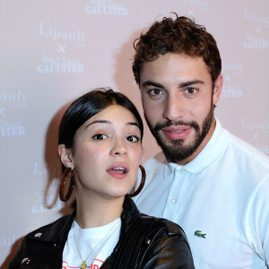 Marwan Berreni et sa petite amie Myra Tyliann, rencontrée sur le tournage de "Plus belle la vie", assistent à la soirée Lipault x Jean-Paul Gaultier aux Bains à Paris, France, le 5 juin 2018. Photo par Aurore Marechal/ABACAPRESS.COM