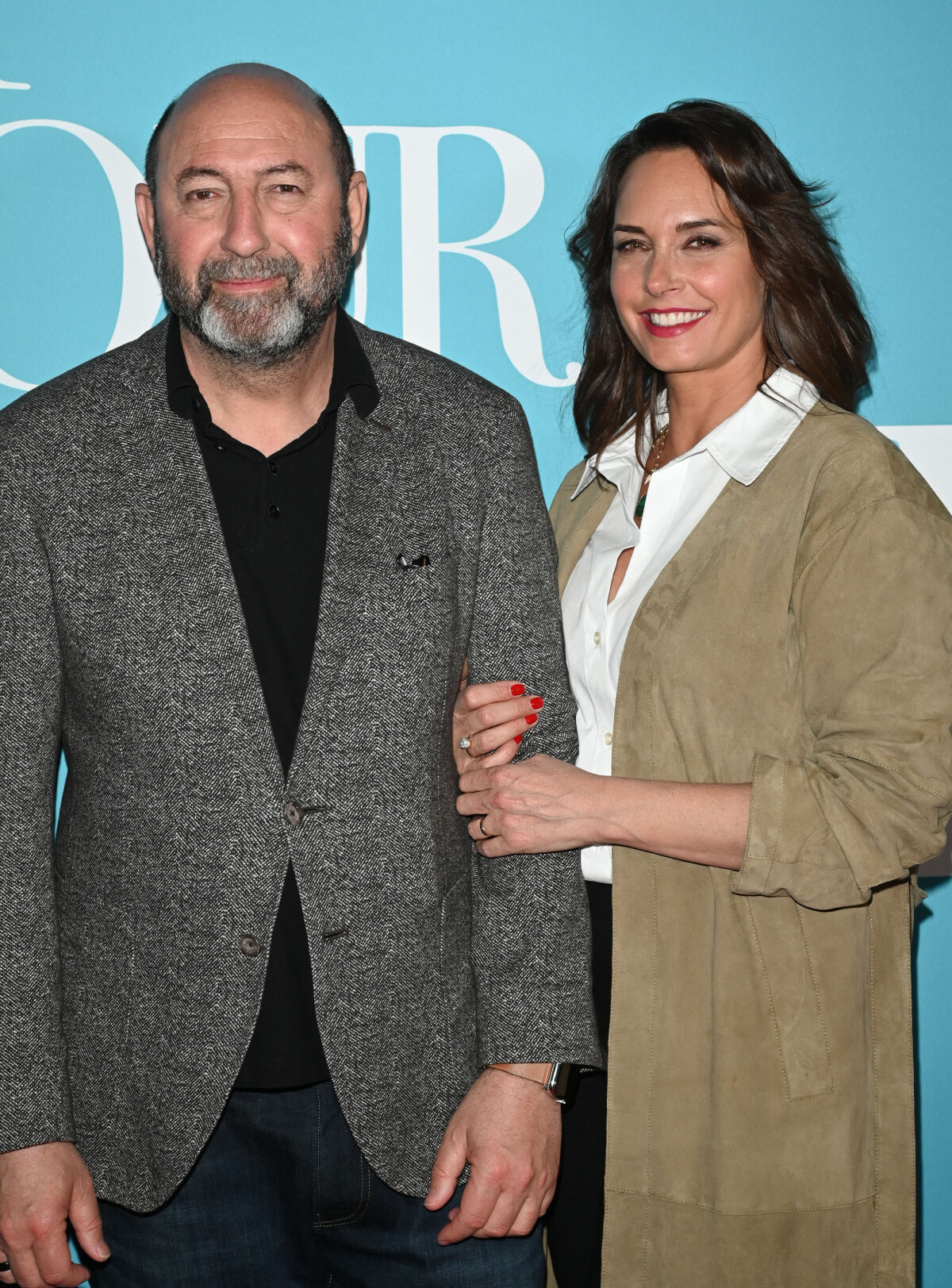 Photo : Kad Merad et sa femme Julia Vignali - Avant-première du film 