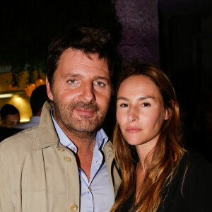 Philippe Lellouche et son épouse Vanessa Demouy assistent à la fête organisée pour célébrer le 10e anniversaire de l'Hôtel de Sers, à Paris, le 10 septembre 2014. Photo par Jerome Domine/ABACAPRESS.COM