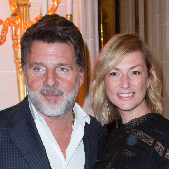 Philippe Lellouche et sa petite amie Vanessa Boisjean assistent au gala Les Stethos D'Or 2019 au Four Seasons Hotel George V le 11 mars 2019 à Paris. Photo par Nasser Berzane/ABACAPRESS.COM