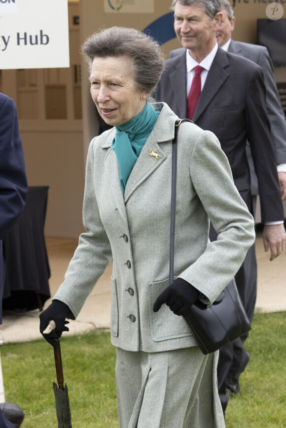La princesse Anne assiste au concours hippique Royal Windsor Horse Show à Windsor, le 2 mai 2024. 