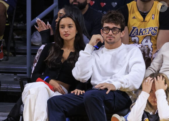 Le pilote et sa compagne viennent d'adopter un chiot
 
Charles Leclerc et Alexandra Saint-Mleux à Los Angeles, Californie. (Credit Image: © PI via ZUMA Press Wire)