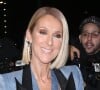 Elle a également esquissé quelques pas de danse 
Celine Dion arbore un total look jean veste et cravate à la sortie de son hôtel à New York, le 14 novembre 2019 