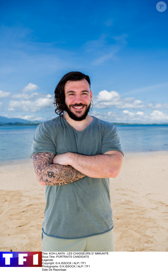 Il s'agit de David.
David, candidat de "Koh-Lanta", sur TF1