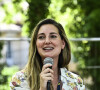 Et si depuis son camarade a fait son retour à l'antenne, pas elle.
Marie Portolano lors du festival International du Journalisme à Couthures-sur-Garonne, France, le 15 juillet 2022. © Thierry Breton /Panoramic/Bestimage