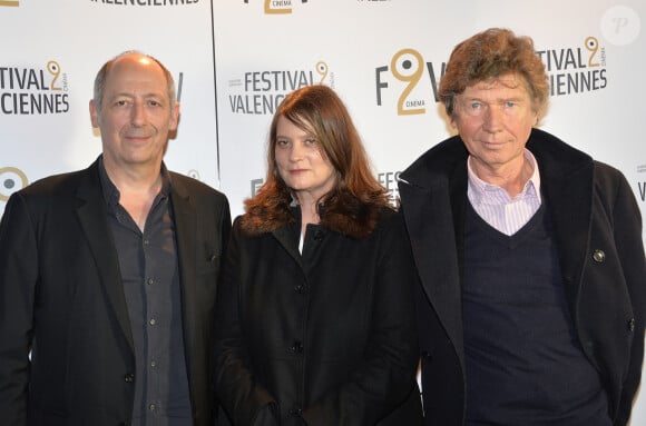 Sam Karmann, Sophie Fillières et Etienne Chatillez - Photocall de la cérémonie de clôture du 5ème Festival2cinéma de Valenciennes, le 28 mars 2015