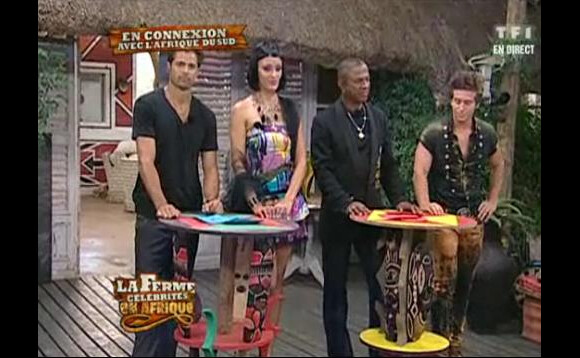 Le jeu des cartes mystères pour David, Kelly, Francky et Mickaël