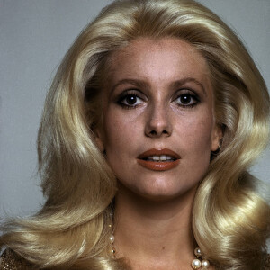 Catherine Deneuve dans les années 1980. Photo par DPA/ABACAPRESS.COM