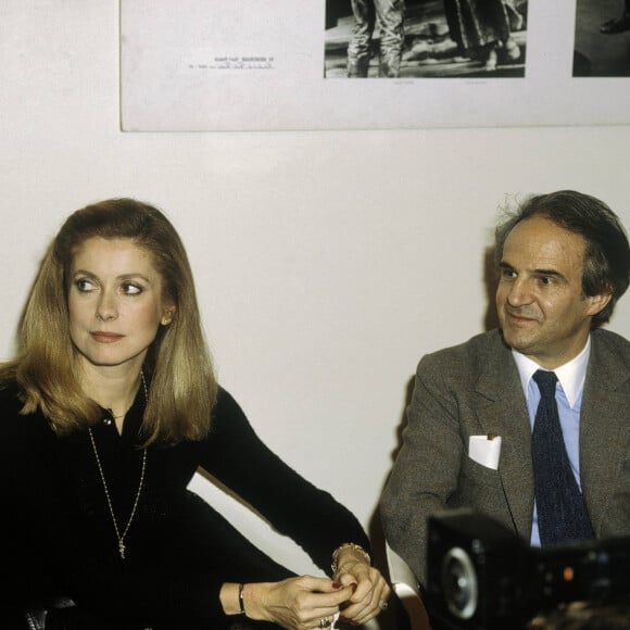 Catherine Deneuve et François Truffaut en 1969. Photo par DPA/ABACAPRESS.COM