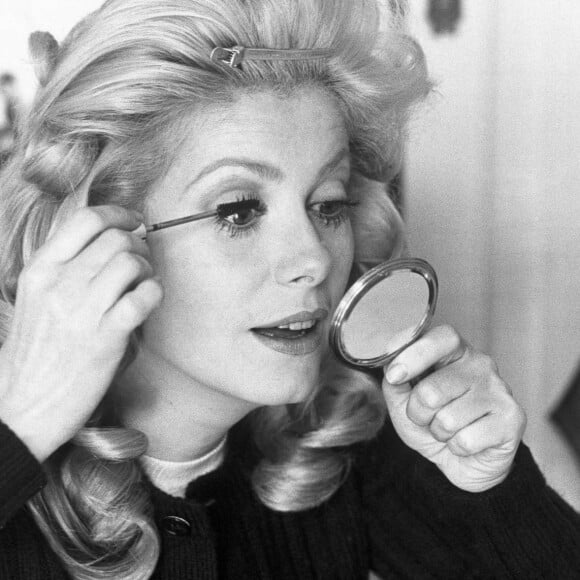 Catherine Deneuve en avril 1974. Photo par DPA/ABACAPRESS.COM