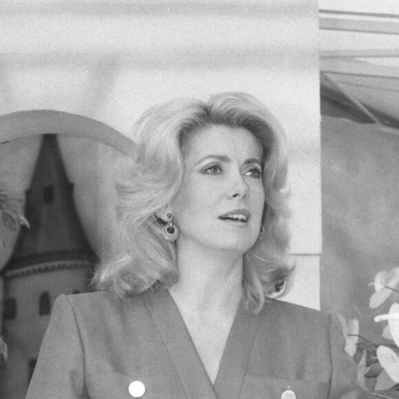 Catherine Deneuve pour le film "Le Lieu du Crime" lors du 39ème Festival de Cannes le 15 mai 1986 à Cannes, France.