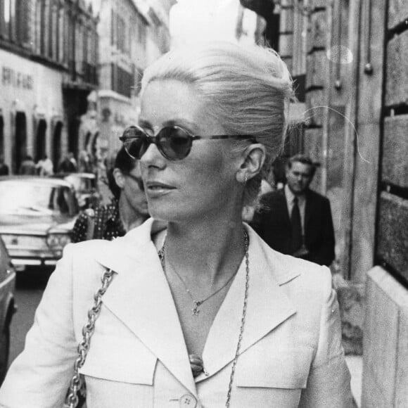 Catherine Deneuve à Rome en 1984. Photo by Alamy/ABACAPRESS.COM