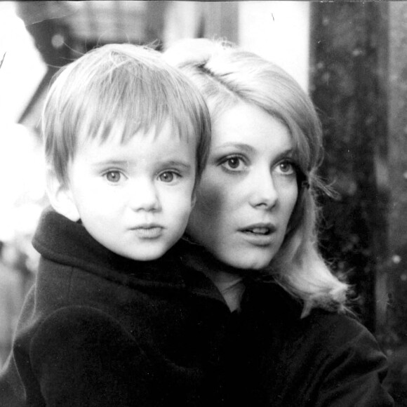 Catherine Deneuve et son fils, Christian Vadim. © Photo/ZUMA Wire/ABACAPRESS.COM