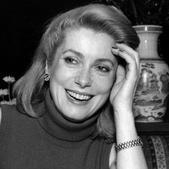 Catherine Deneuve en 1986, Photo by UPI/Larry Rubenstein/ABACAPRESS.COM